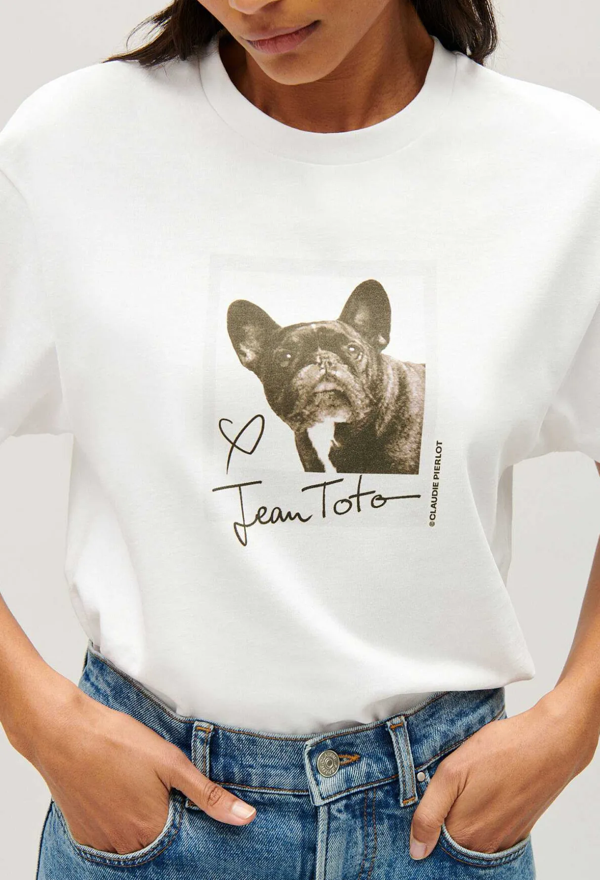 Shop Jean Toto Print T-Shirt Women T-Shirts