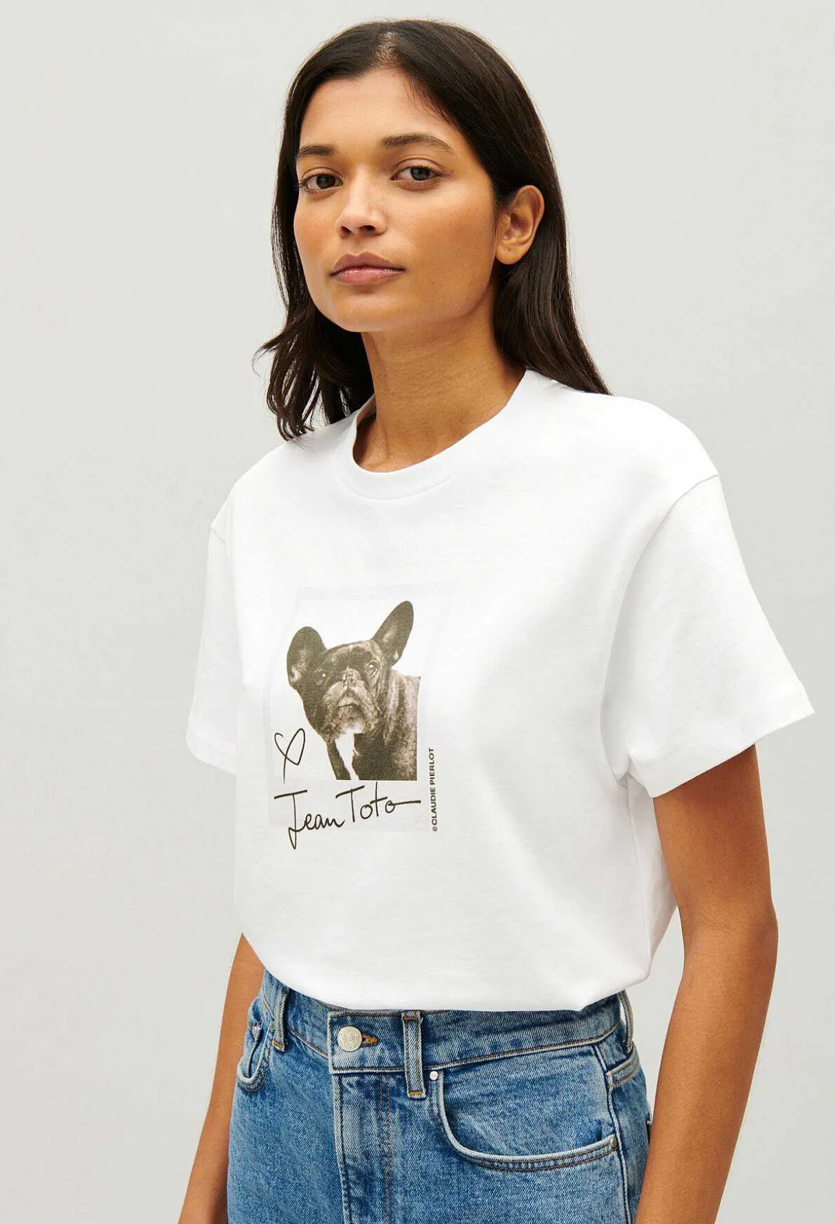 Shop Jean Toto Print T-Shirt Women T-Shirts