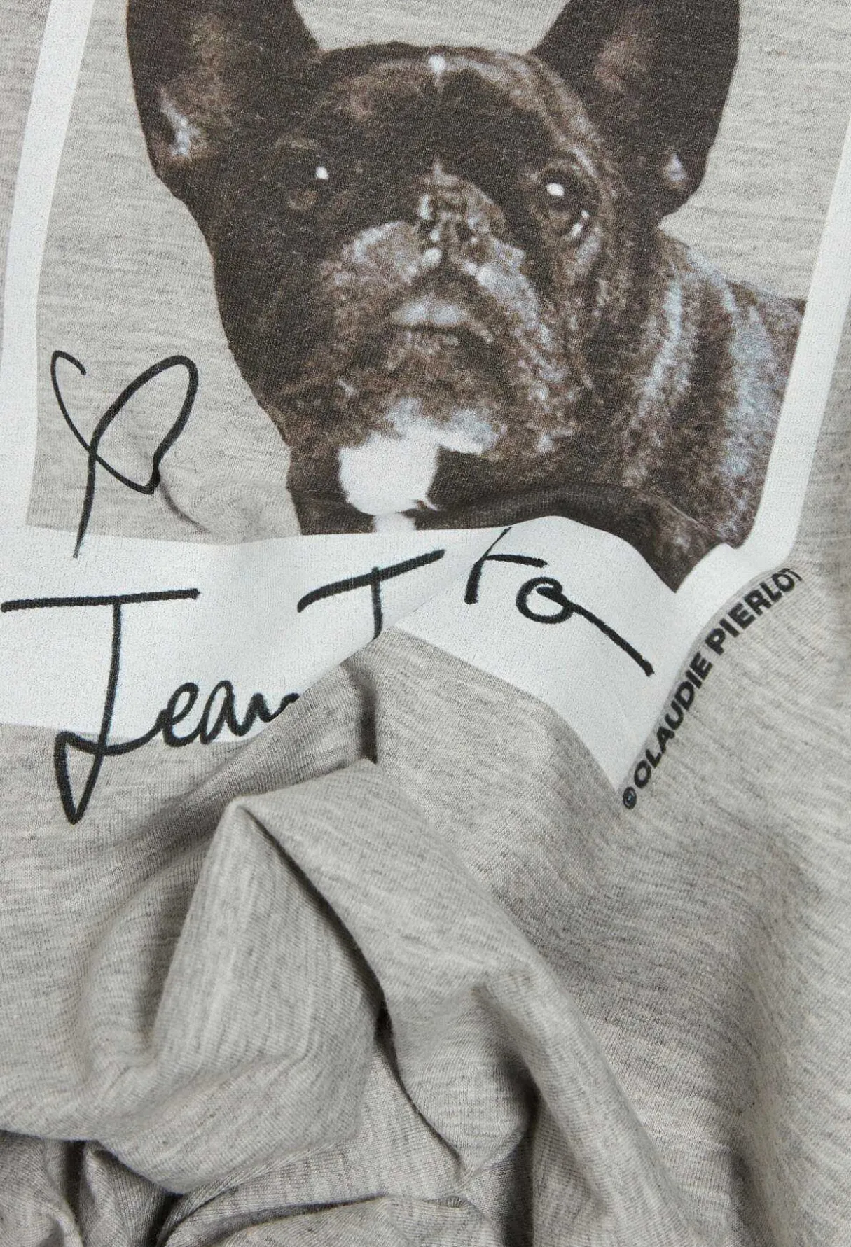 Clearance Jean Toto Print T-Shirt Women T-Shirts