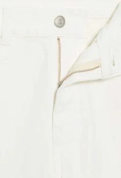 Fashion Jean-Toto Ecru Slim Jeans Women Jeans And Trousers