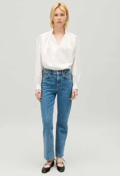 Sale Jean-Toto Stonewashed Blue Jeans Women Jeans And Trousers