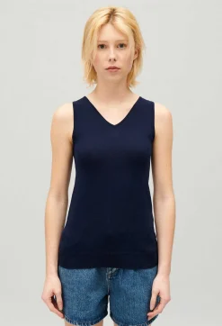 Best Sale Knit Vest Women Tops And Shirts
