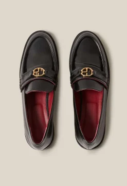 Outlet Leather Loafers Women Loafers