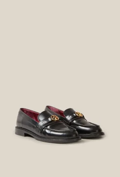 Outlet Leather Loafers Women Loafers
