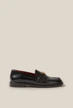 Outlet Leather Loafers Women Loafers