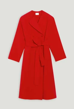 Best Long Red Trench Coat Women Jackets And Coats