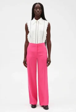 Sale Loose Pink Trousers Women Jeans And Trousers