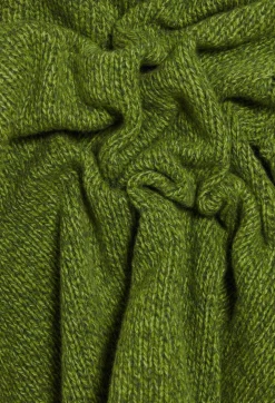 Hot Matcha Knitted Polo Neck Jumper Women Sweaters And Cardigans
