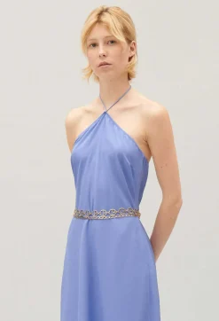 Clearance Midi Backless Dress Women Dresses