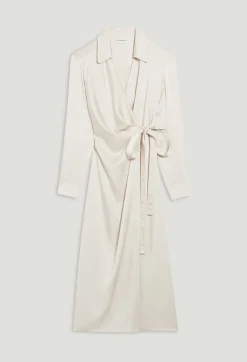 Cheap Midi Wrap Dress Women Dresses