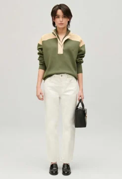 Hot Minimum Half-Zip Sweatshirt Women Sweaters And Cardigans