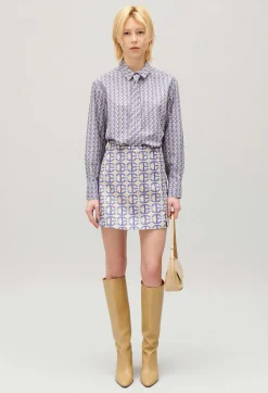Discount Monogram Shirt Women Tops And Shirts