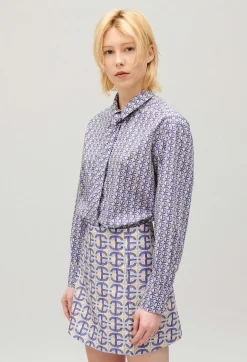 Discount Monogram Shirt Women Tops And Shirts