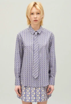 Discount Monogram Shirt Women Tops And Shirts