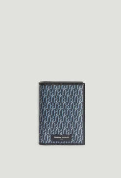 Flash Sale Monogrammed Navy Passport Holder Women Small Leather Goods