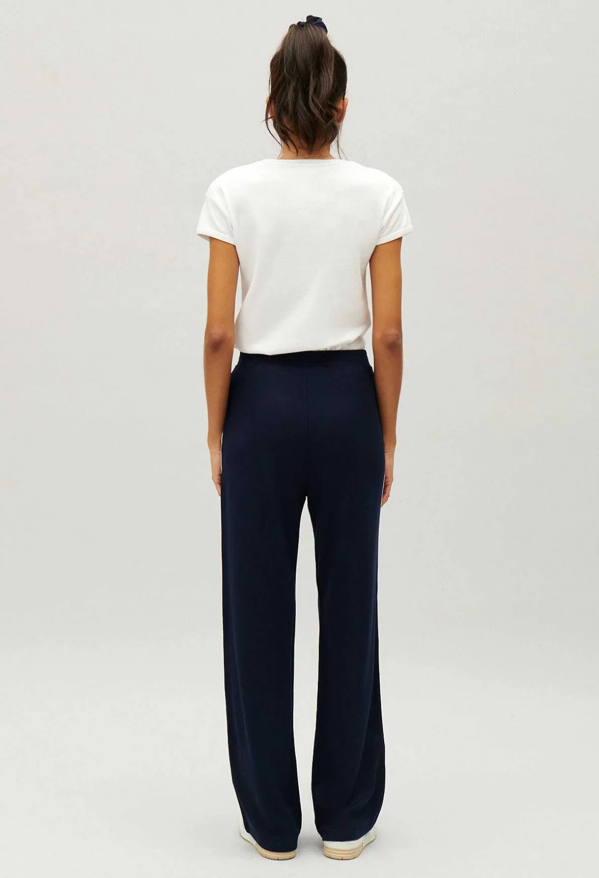 Store Navy Sports Trousers Women Jeans And Trousers