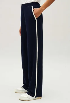 Store Navy Sports Trousers Women Jeans And Trousers