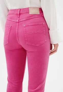 Fashion Pink Jeans Women Jeans And Trousers