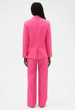 Online Pink Suit Jacket Women Blazers