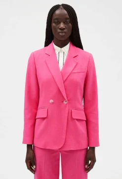 Online Pink Suit Jacket Women Blazers