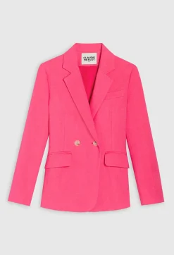 Cheap Pink Suit Jacket Women Blazers
