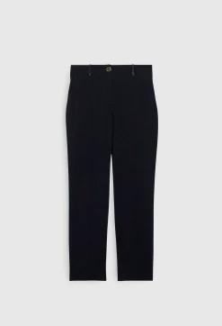Online Plain Tailored Trousers Women Jeans And Trousers