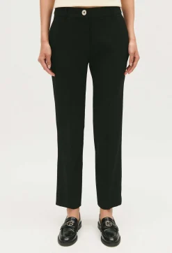 Discount Plain Tailored Trousers Women Jeans And Trousers
