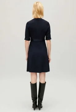 Shop Plain Wrap Dress Women Dresses