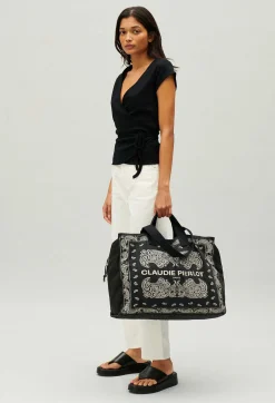New Recycled Cotton Tote Bag Women Shopping Bags