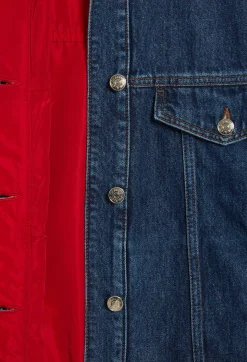Discount Reversible Oversized Denim Jacket Women Jackets And Coats