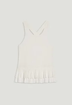 Clearance Ruffled Crop Top Women Tops And Shirts