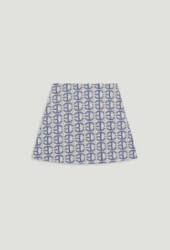 Best Sale Short A-Line Skirt With Monogram Women Skirts And Shorts