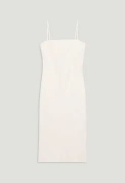 Shop Short Ecru Tube Dress Women Dresses