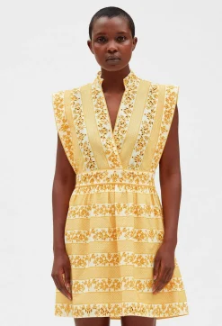 Best Short Embroidered White Cotton Dress Women Dresses