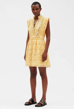 Best Short Embroidered White Cotton Dress Women Dresses