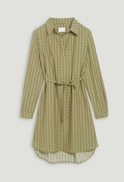 Discount Short Green Monogram Dress Women Dresses