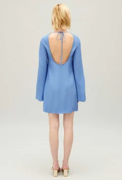 Cheap Short Lavender Dress With Open Back Women Dresses