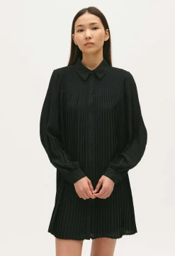 Online Short Pleated Dress Women Dresses