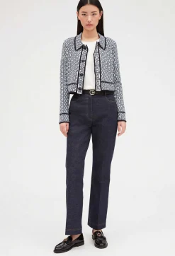 New Short Waistcoat With Collar Women Sweaters And Cardigans