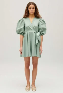 Shop Short Wrap Dress Women Dresses