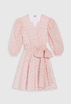 Sale Short Wraparound Dress Women Dresses