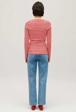 Discount Striped T-Shirt Women T-Shirts