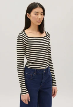 Sale Striped T-Shirt Women T-Shirts