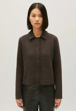 Best Stripy Knit Cardigan Women Sweaters And Cardigans