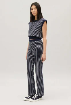 Best Stripy Knit Trousers Women Jeans And Trousers