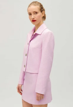 Clearance Tweed Jacket Women Blazers