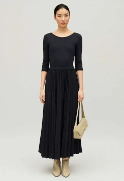 Flash Sale Twist Pleated Maxi Dress Women Dresses