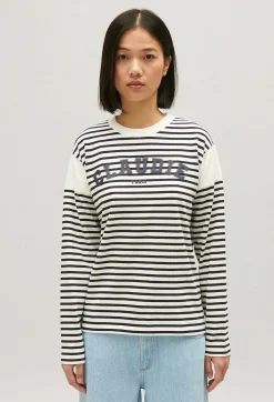 Cheap Two-Tone Claudie T-Shirt Women Sweaters And Cardigans
