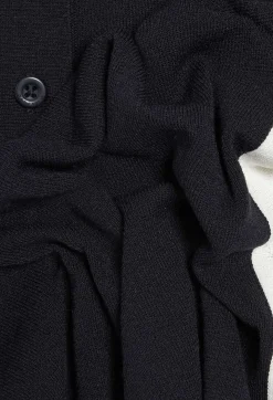 Fashion Two-Tone Polo Jumper Women Sweaters And Cardigans