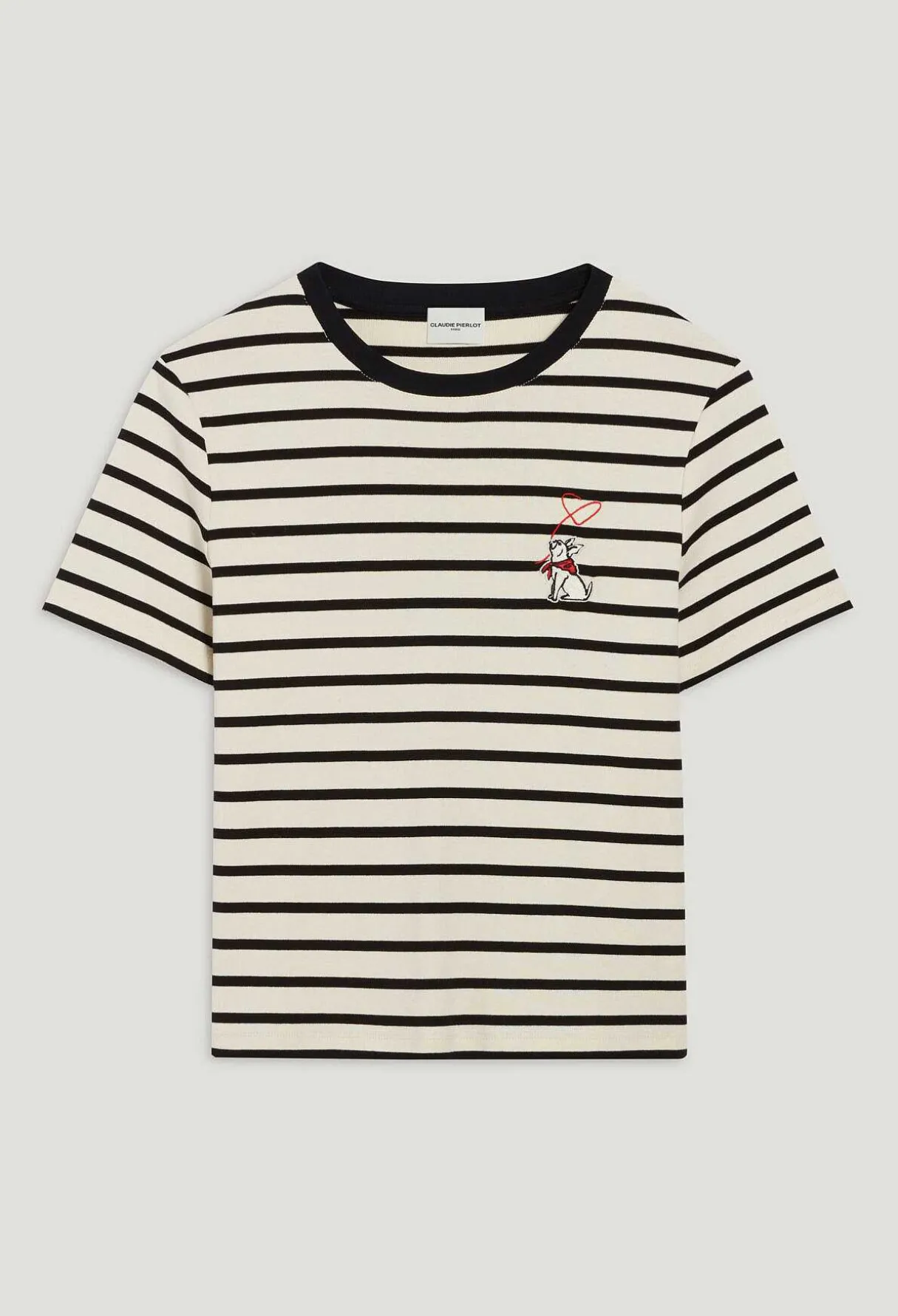 Clearance Two-Tone Stripy Breton T-Shirt Women T-Shirts